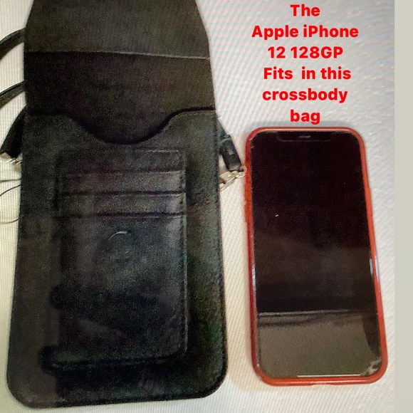 K.Carroll Harper Secure Crossbody & Cell Phone Leather Bag W/Wallet RFID Secure - Picture 14 of 17